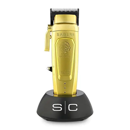 Stylecraft Saber Pro Grooming Bundle: Digital Brushless Saber II Clipper & Saber Trimmer